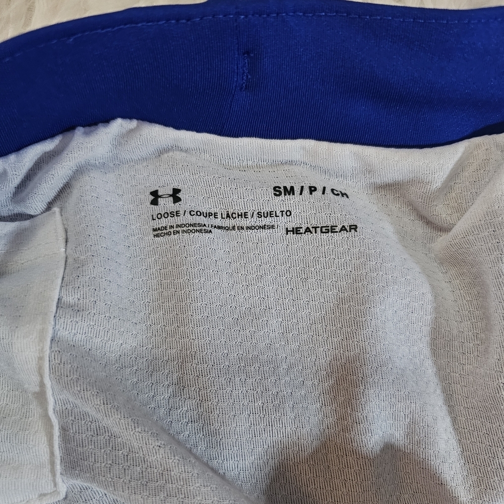 Under Armour Women's Blue Athletic Shorts - Picture 5 of 13